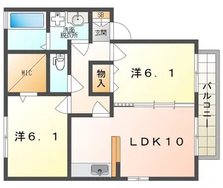 プリマベーラ【2階】の間取り