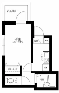 MELDIA足立4丁目【1階】の間取り