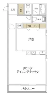 メルベーユ梶ヶ谷【1階】の間取り