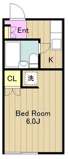 メゾン・サンシャイン百合ヶ丘【1階】の間取り