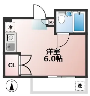 エクセルハイム駒沢【4階】の間取り