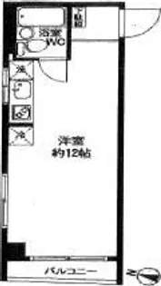 コーポ寺前【3階】の間取り