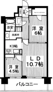 東京都江東区三好4【マンション】の間取り