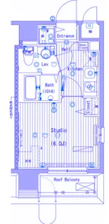 ガーラ・シティ川崎【9階】の間取り