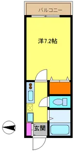 ルアージュ東矢口【1階】の間取り