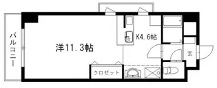 グランメール21【5階】の間取り