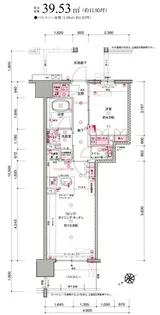 サンクレイドル向ヶ丘遊園【10階】の間取り