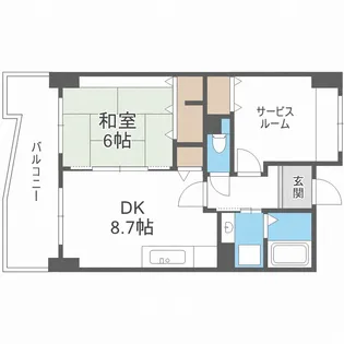 ソラーレN【7階】の間取り