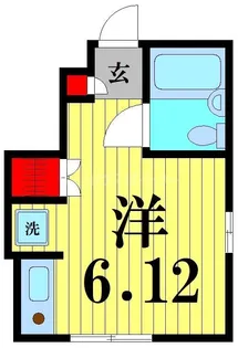 グランゲイン四ツ木【1階】の間取り