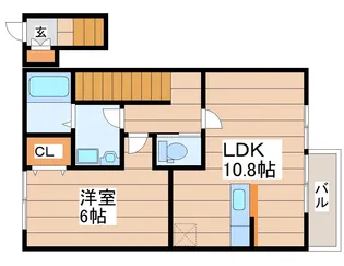 フィオーレH・S【2階】の間取り