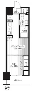 レジディア新御徒町【12階】の間取り