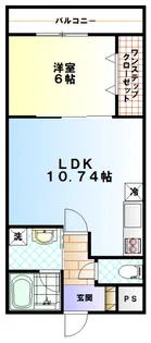 メゾン今村【2階】の間取り
