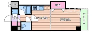 フェリーチェ江坂マンション【3階】の間取り