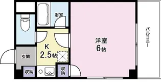 早稲田桜並木AVE【3階】の間取り