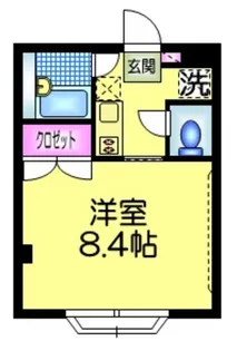 アルカディア本八幡【2階】の間取り