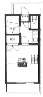 SS逗子ハイムIII【2階】の間取り