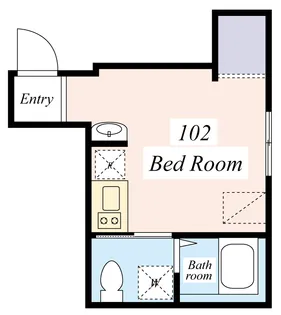 パディシャNOGATA【1階】の間取り