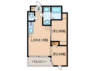 THE GRAND WIN【3階】の間取り