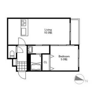 Tramontana N26W5(トラモンターナ)【2階】の間取り