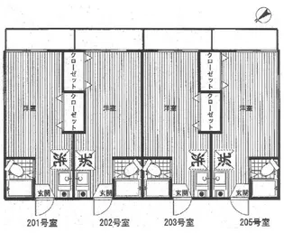 カーサ・コスタ谷中【2階】の間取り