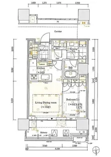 HARUMI FLAG SUNVILLAGE T棟【20階】の間取り
