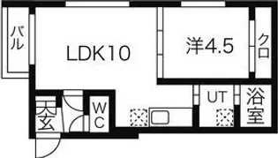 レジェーロ【1階】の間取り