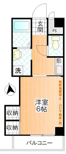 プレスト日新【3階】の間取り