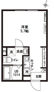 レピュア王子神谷レジデンスII【2階】の間取り