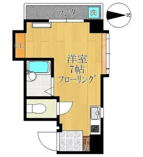 パールコート【4階】の間取り