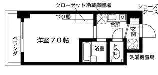 シャトー北習志野【3階】の間取り