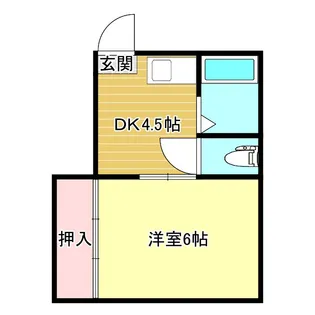 筐マンション【3階】の間取り