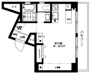 シャンボール武蔵小山【4階】の間取り