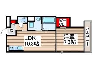 GRACE KOWA【2階】の間取り