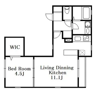 ブランテール【3階】の間取り