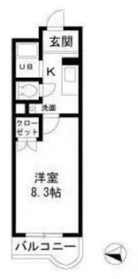 メゾン南多摩【4階】の間取り