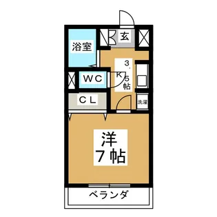 KYハウス【4階】の間取り