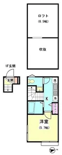 ROW HOUSE南蒲田【2階】の間取り