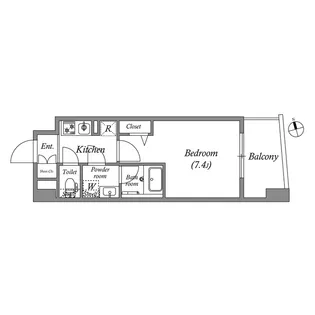 GRAN PASEO町屋【2階】の間取り