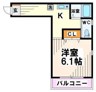 IVC府中【3階】の間取り