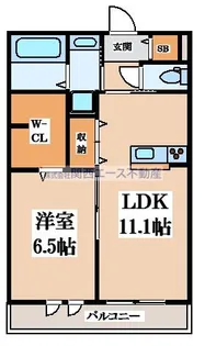 ユニグレイス【1階】の間取り