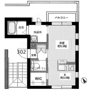ヴィラハイブリッジ【3階】の間取り