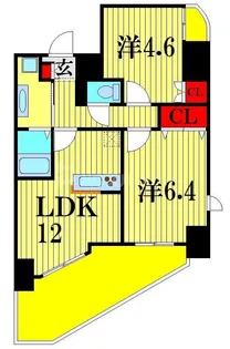 SOPHIA HILLS【10階】の間取り