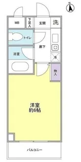 パティオ三茶【1階】の間取り