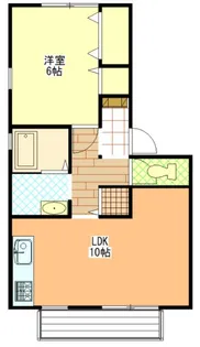 フレマリール佐藤 D【1階】の間取り