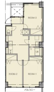 鹿島田ハウス【4階】の間取り