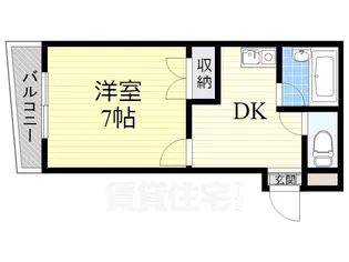 サクセス16【4階】の間取り