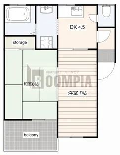 メゾン正木【1階】の間取り
