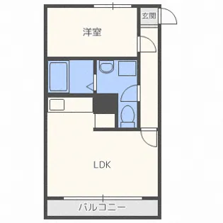 Seagull #N208【2階】の間取り