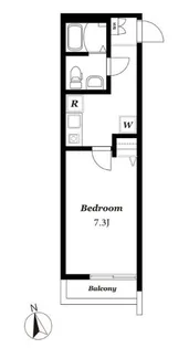 リベルタ津田沼【3階】の間取り