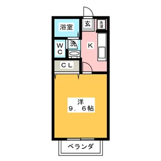 doux’un白山【1階】の間取り